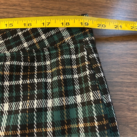 ❤️ BP Women’s Green and Black Plaid Dress Pants 1X - Picture 7 of 10